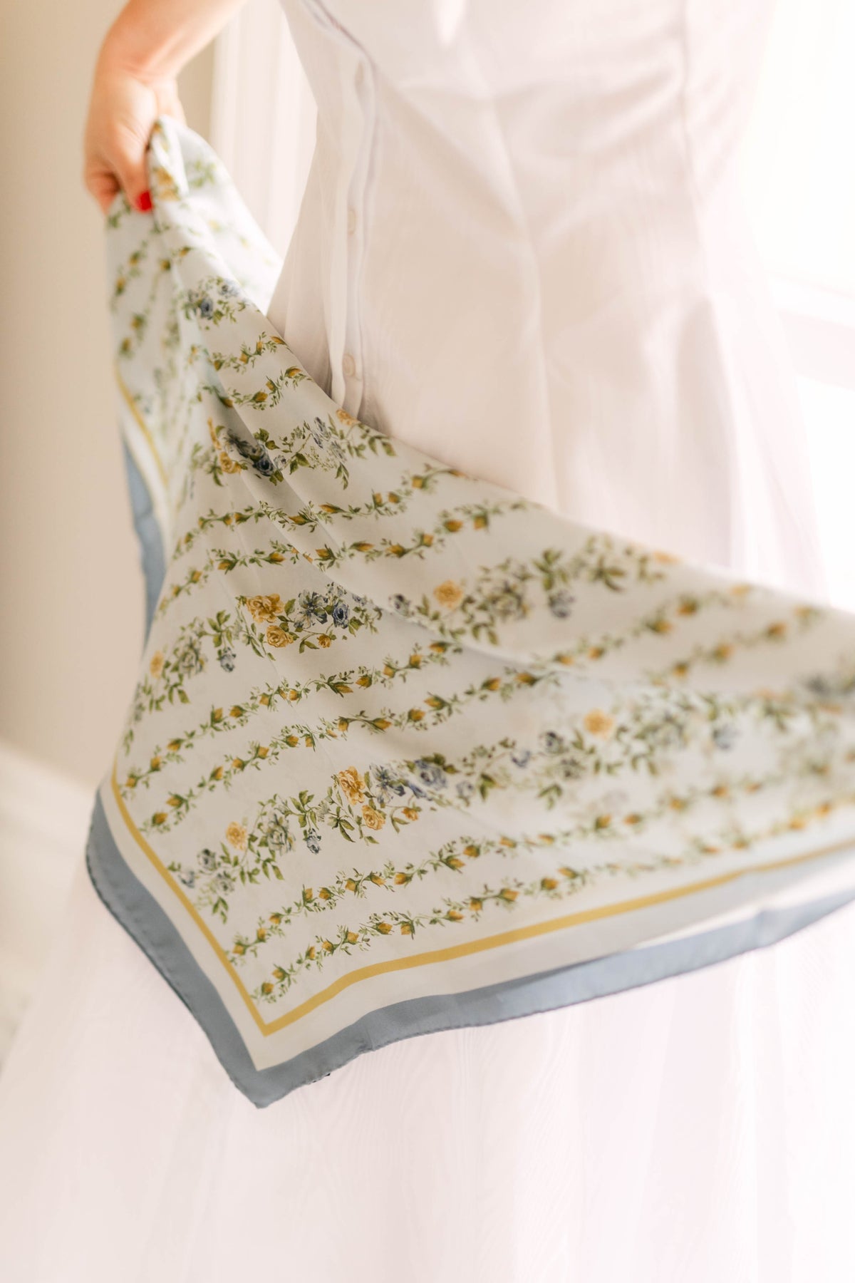 Rosa Silk Scarf