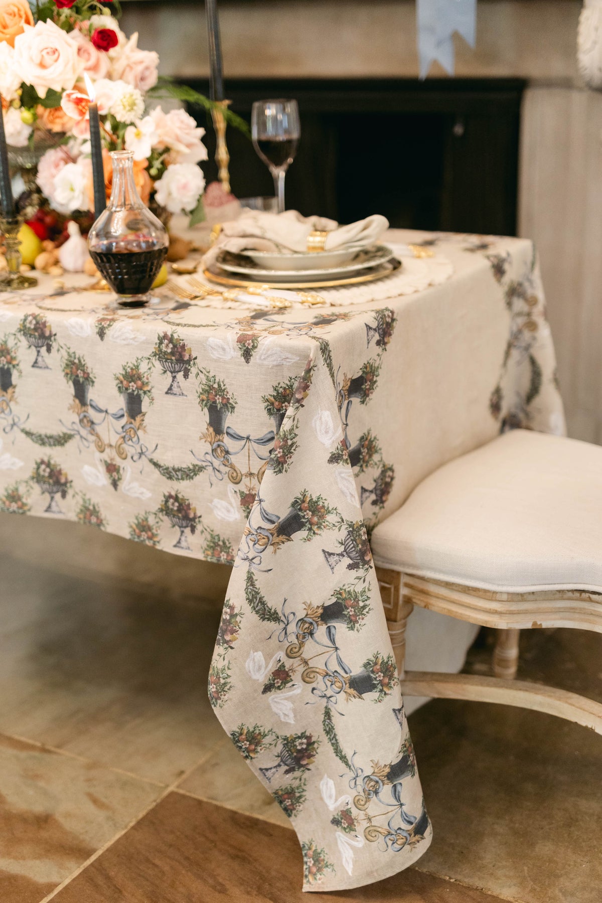 Cornucopia Royale Tablecloth