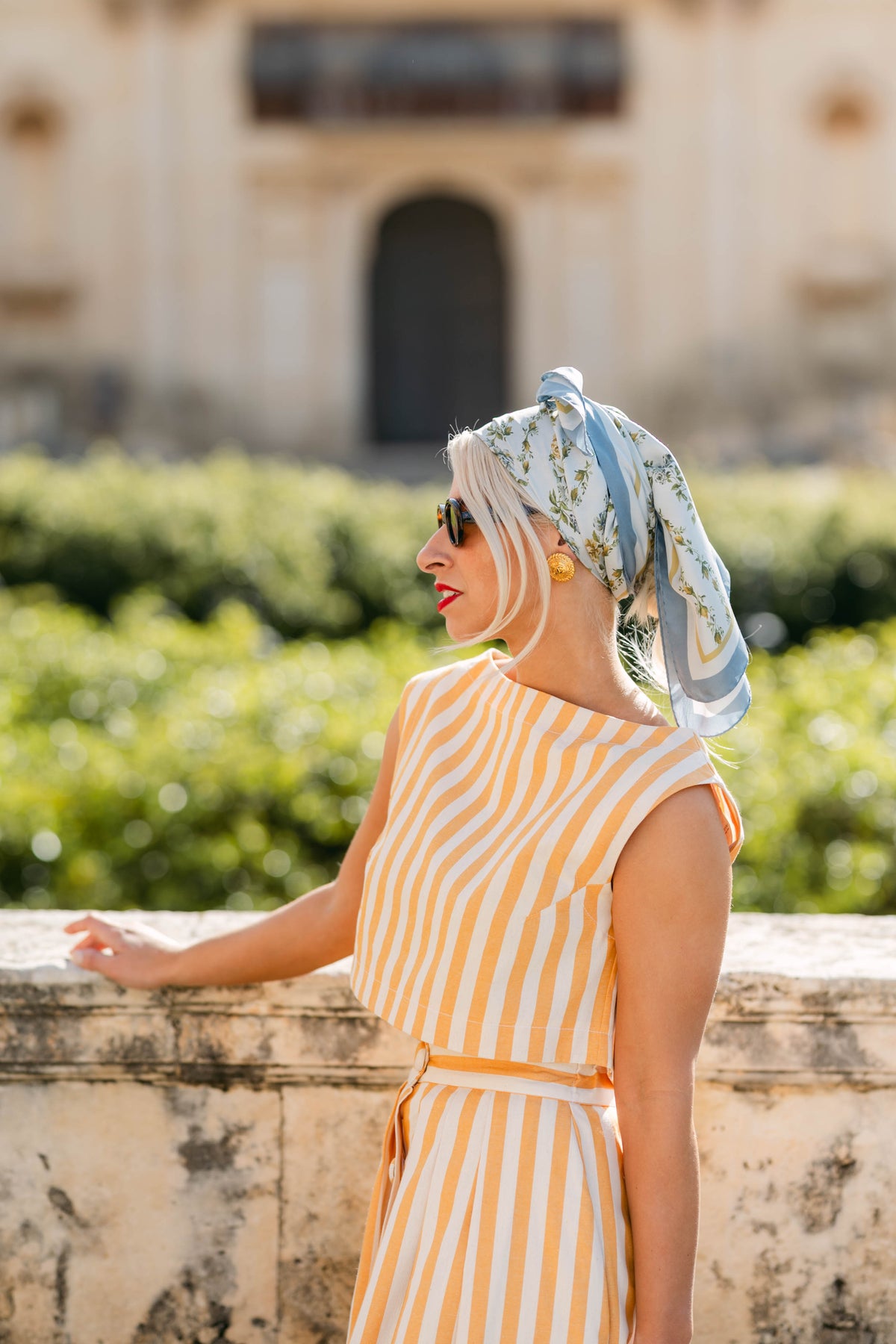 Rosa Silk Scarf