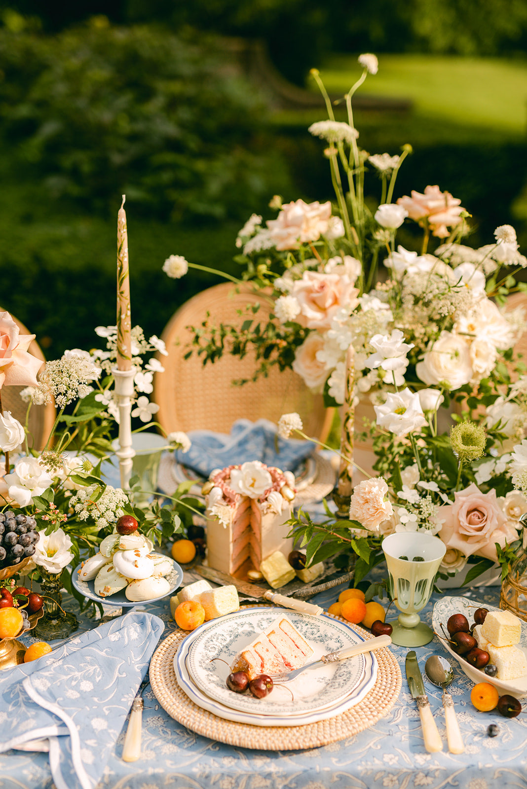 Periwinkle Tablecloth