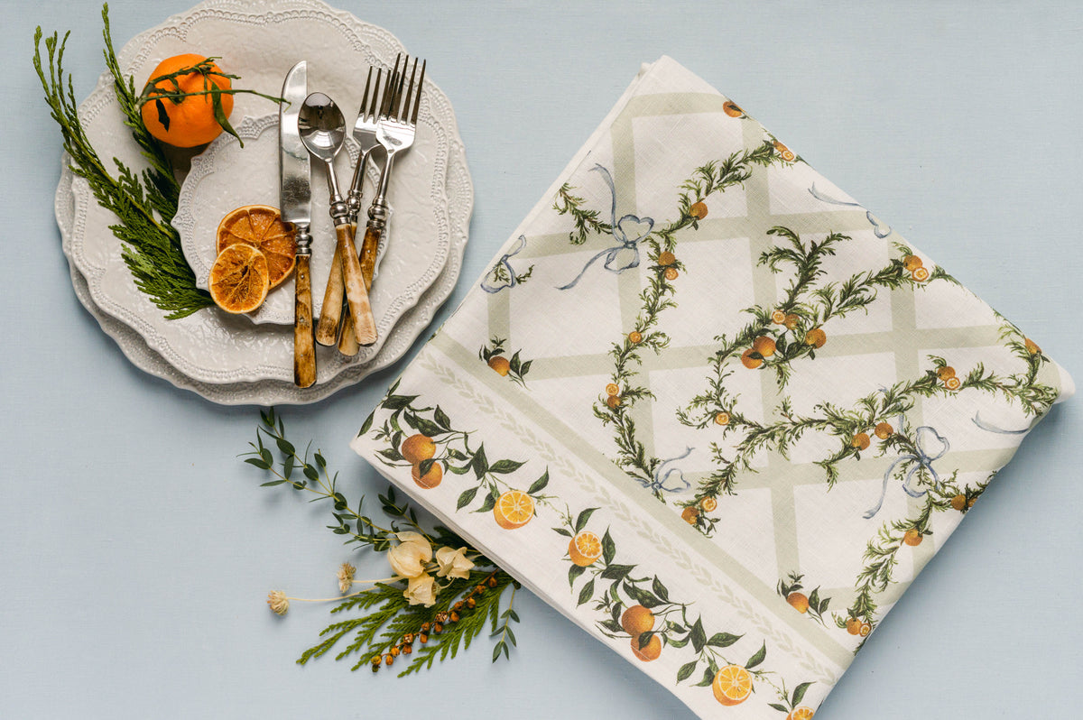 Clémentine de Provence Treillis Tablecloth