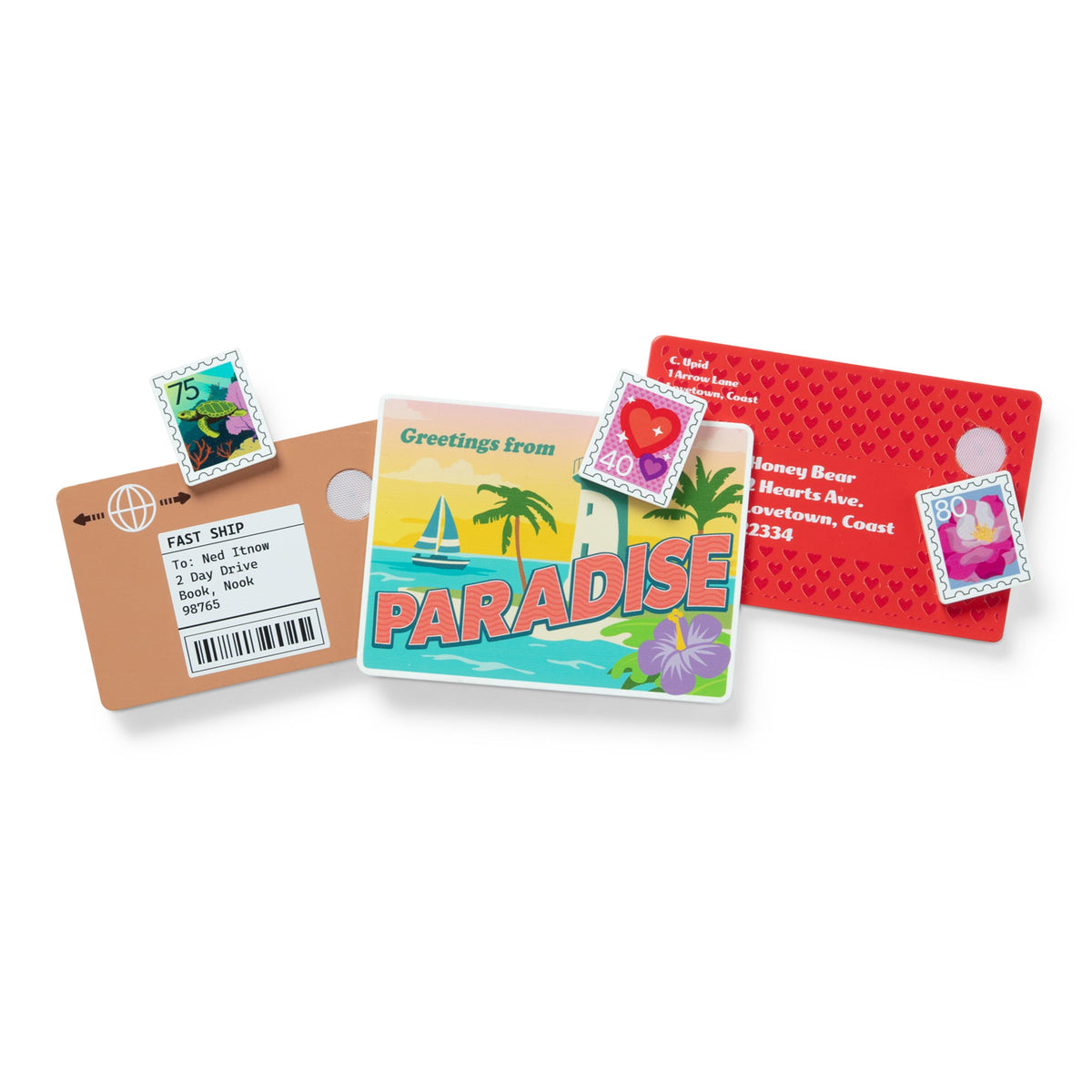 Stamp & Sort Mailbox Play Set