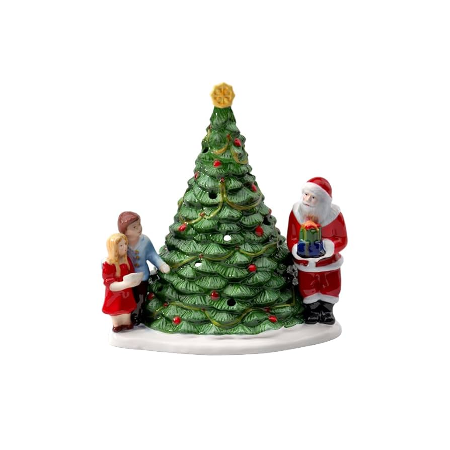 Christmas Toys Santa on Tree in Multi