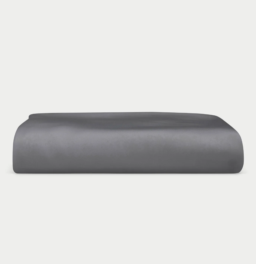 Bamboo Fitted Sheet, Charcoal