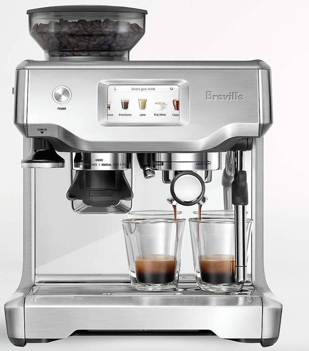 Breville ® Barista Touch ™ Brushed Stainless Steel Espresso Machine