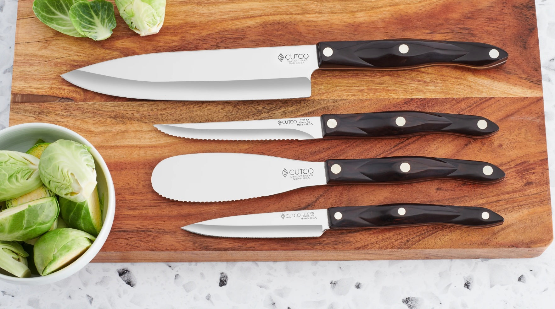 4-Pc. Knife & Sheath Set