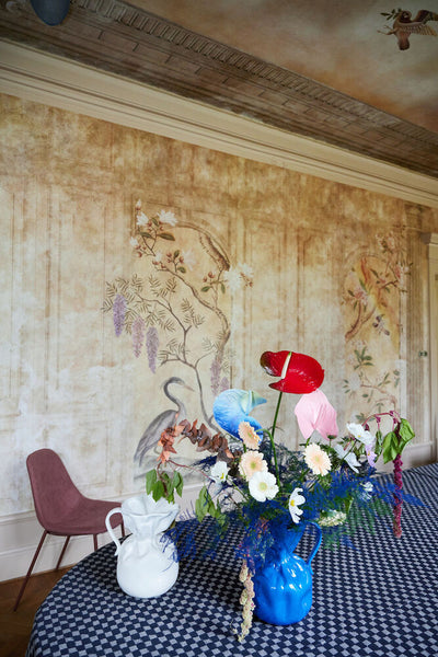 Crumple Vase, Blue | Over The Moon