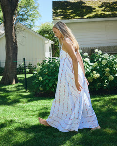 Maeve Dress in Floral Stripe