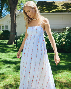 Maeve Dress in Floral Stripe