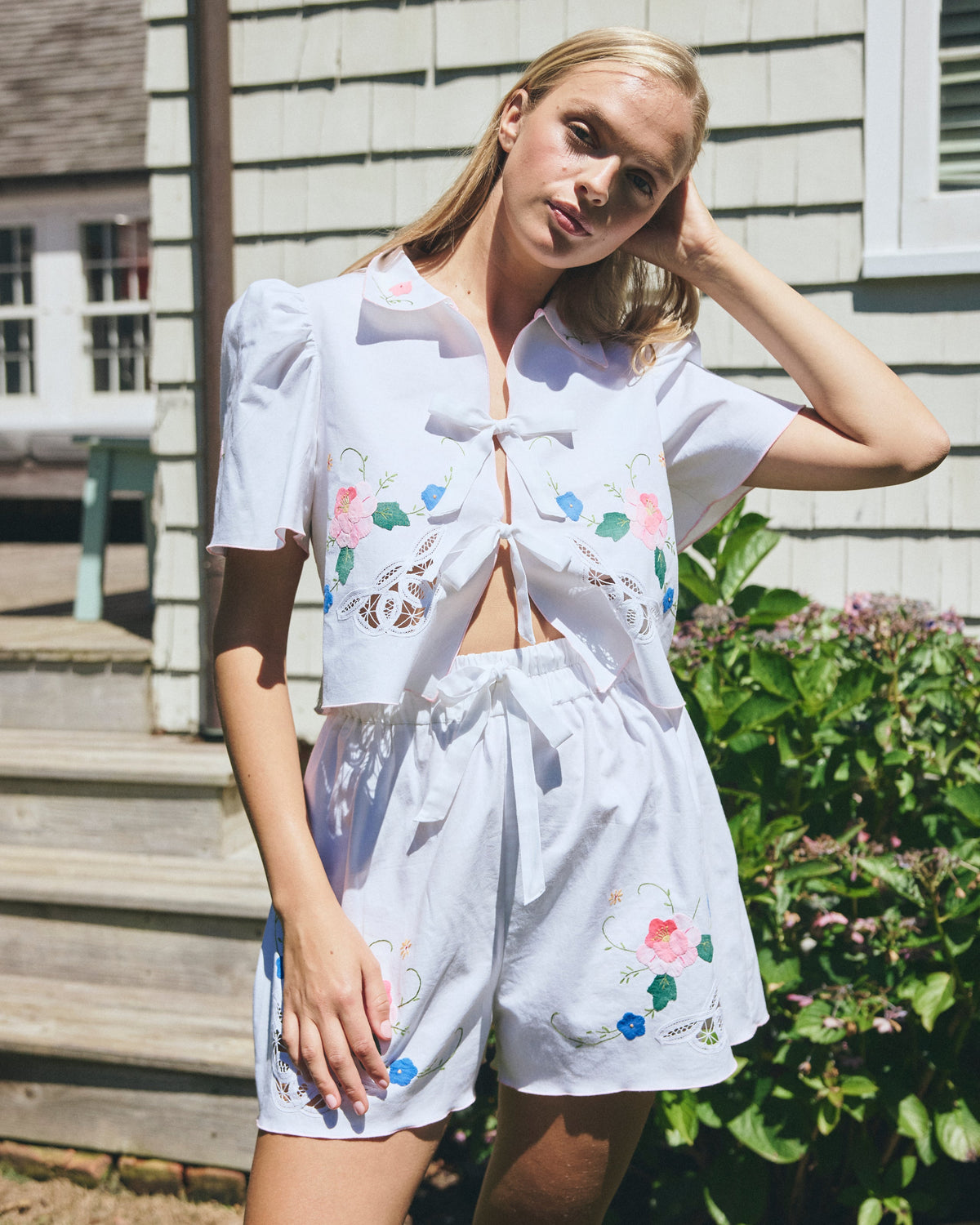 Hanna Set in Vintage Handkerchief