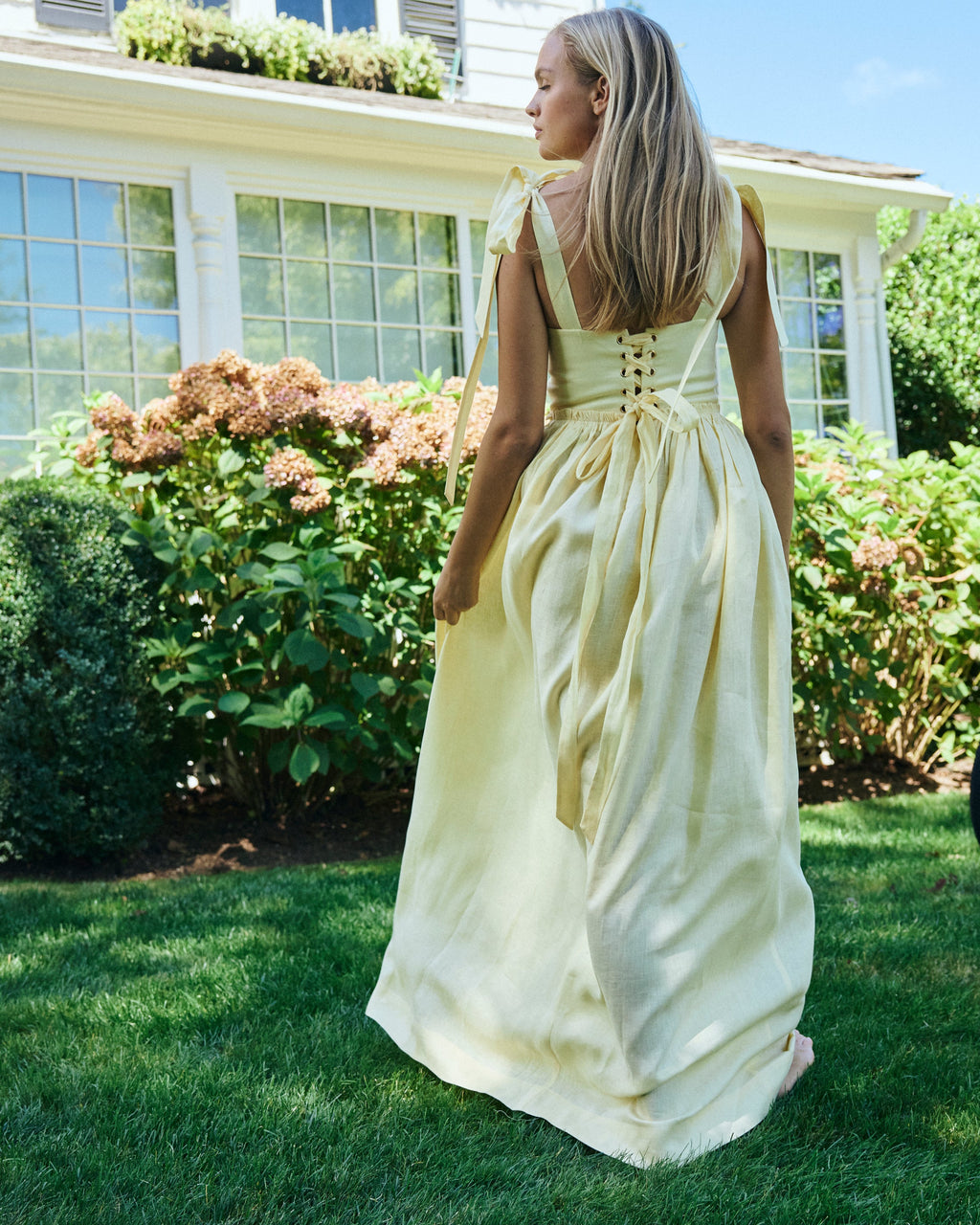 Marie Dress in Butter Yellow Butter Yellow / M Marie Dress in Butter Yellow Butter Yellow / M