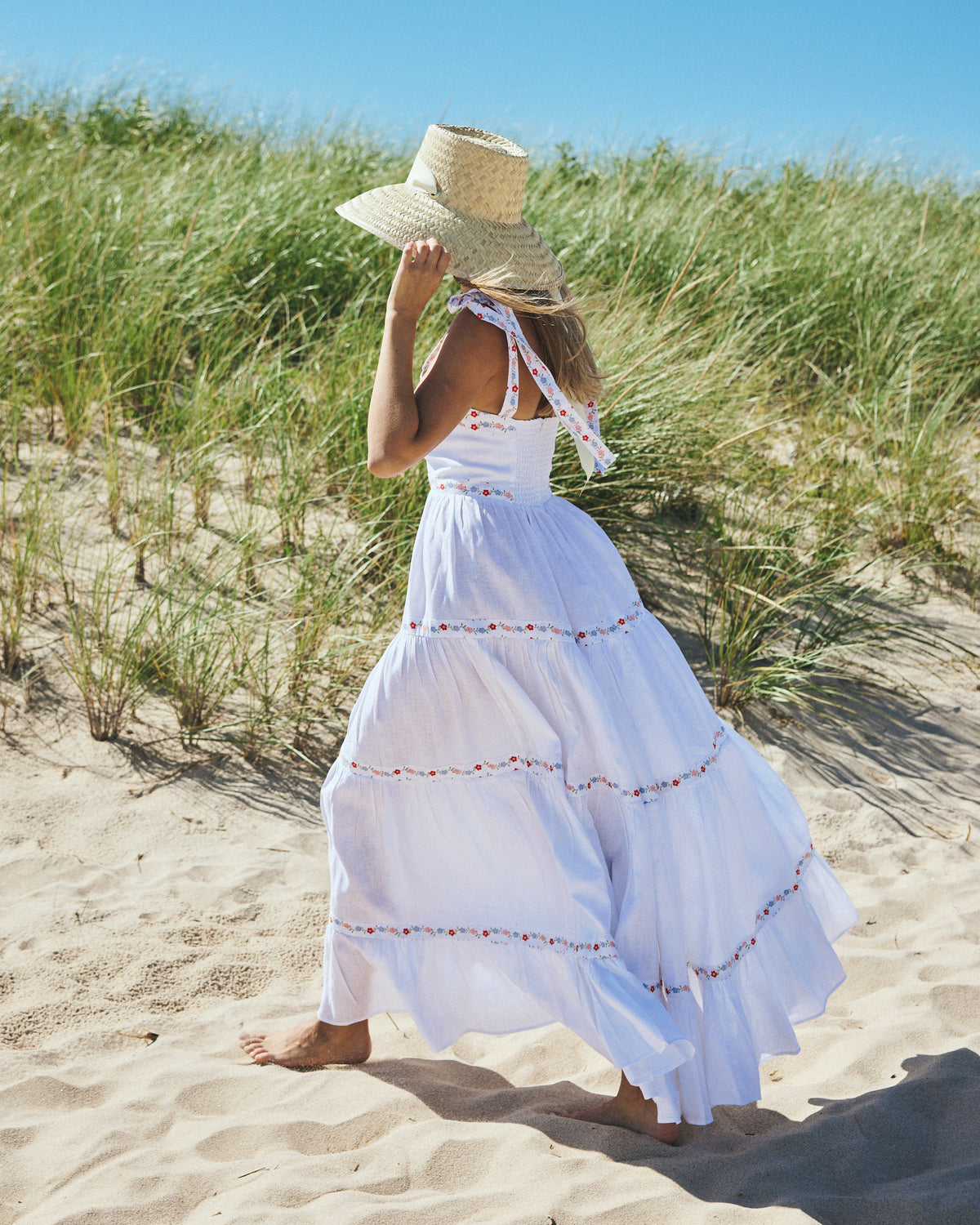 Anna Dress in Midsommer Linen