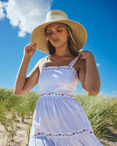 Anna Dress in Midsommer Linen