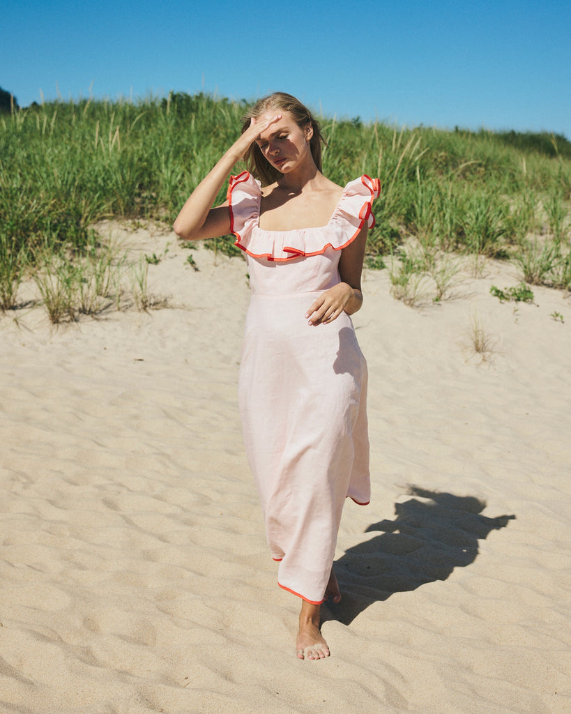 Parker Dress in Pink Sand | Over The Moon Parker Dress in Pink Sand | Over The Moon