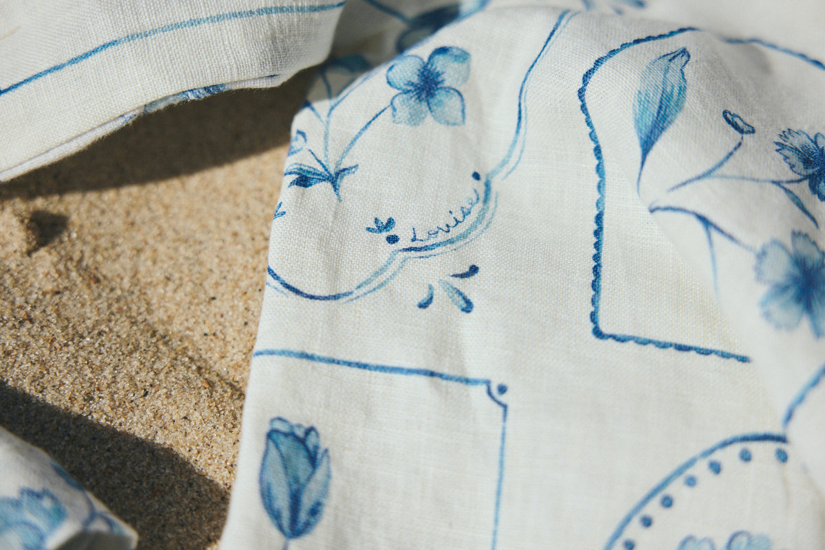 Emma Tunic in Delft Tile