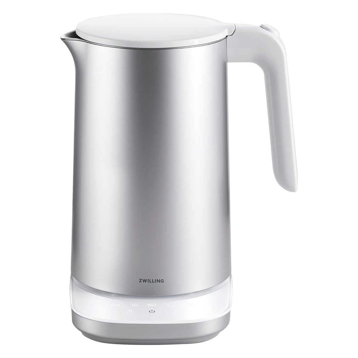 Enfinigy 1.5-Liter Cool Touch Stainless Steel Electric Kettle Pro, Tea Kettle, Silver