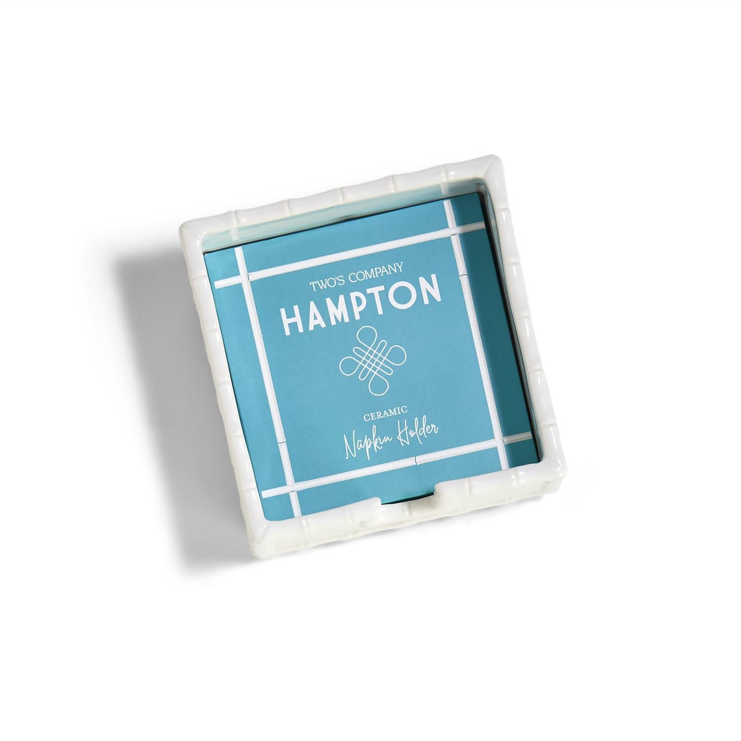 Hampton Faux Bamboo Napkin Holder - Thumbnail 2