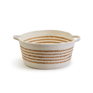 Spiral Cotton Rope Baskets, Set of 3