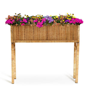 Rattan Table Planter