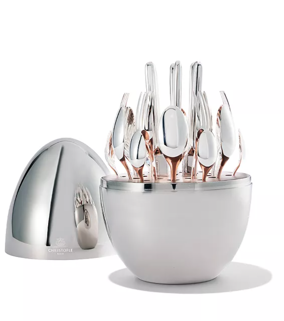 ChristofleMood Silverplate 24-Piece Party Set
