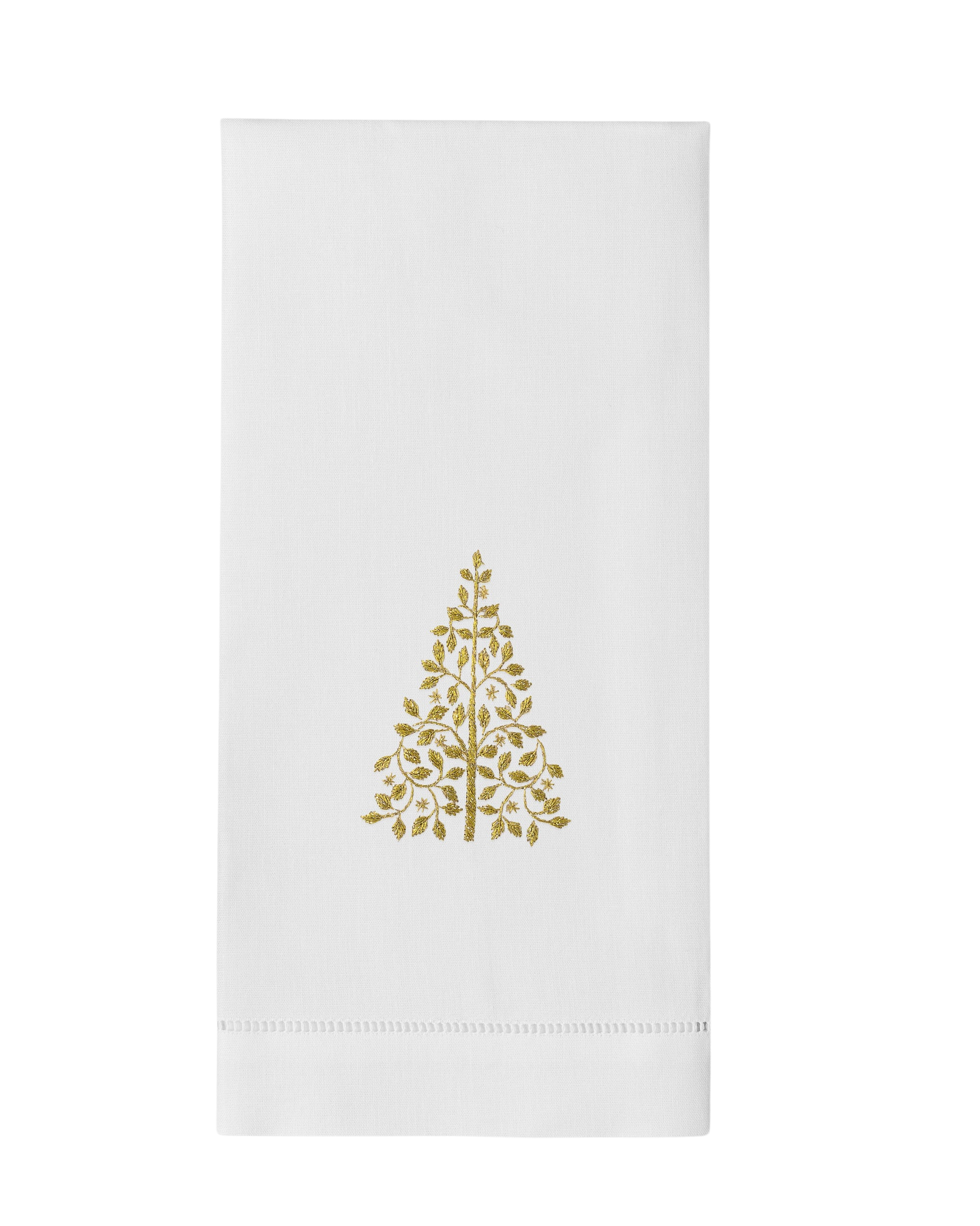 Mod Tree Gold Hand Towel