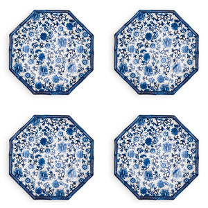 Chinoiserie Touch Octagonal Dinner Plate