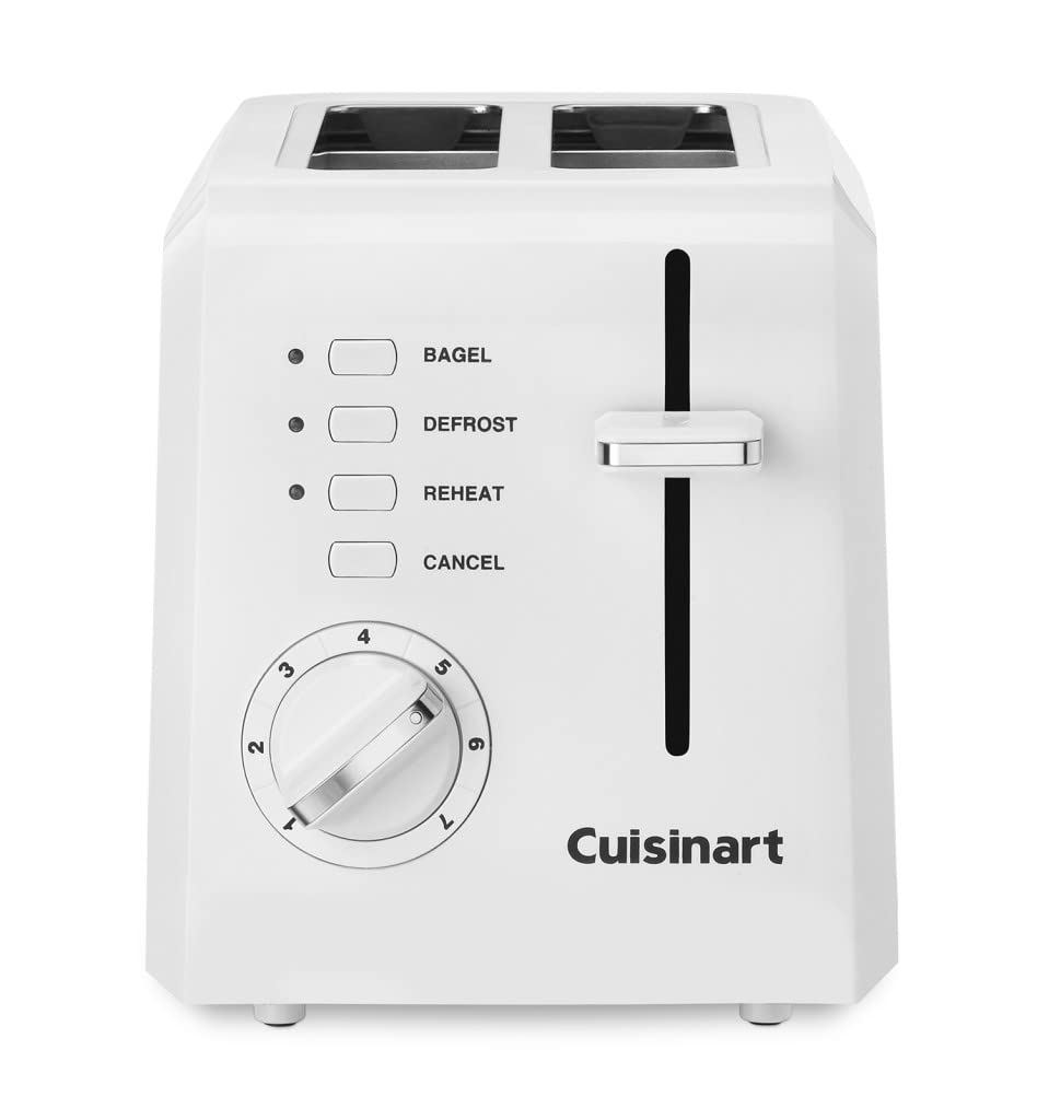 Cuisinart Two-Slice Toaster, Compact - White