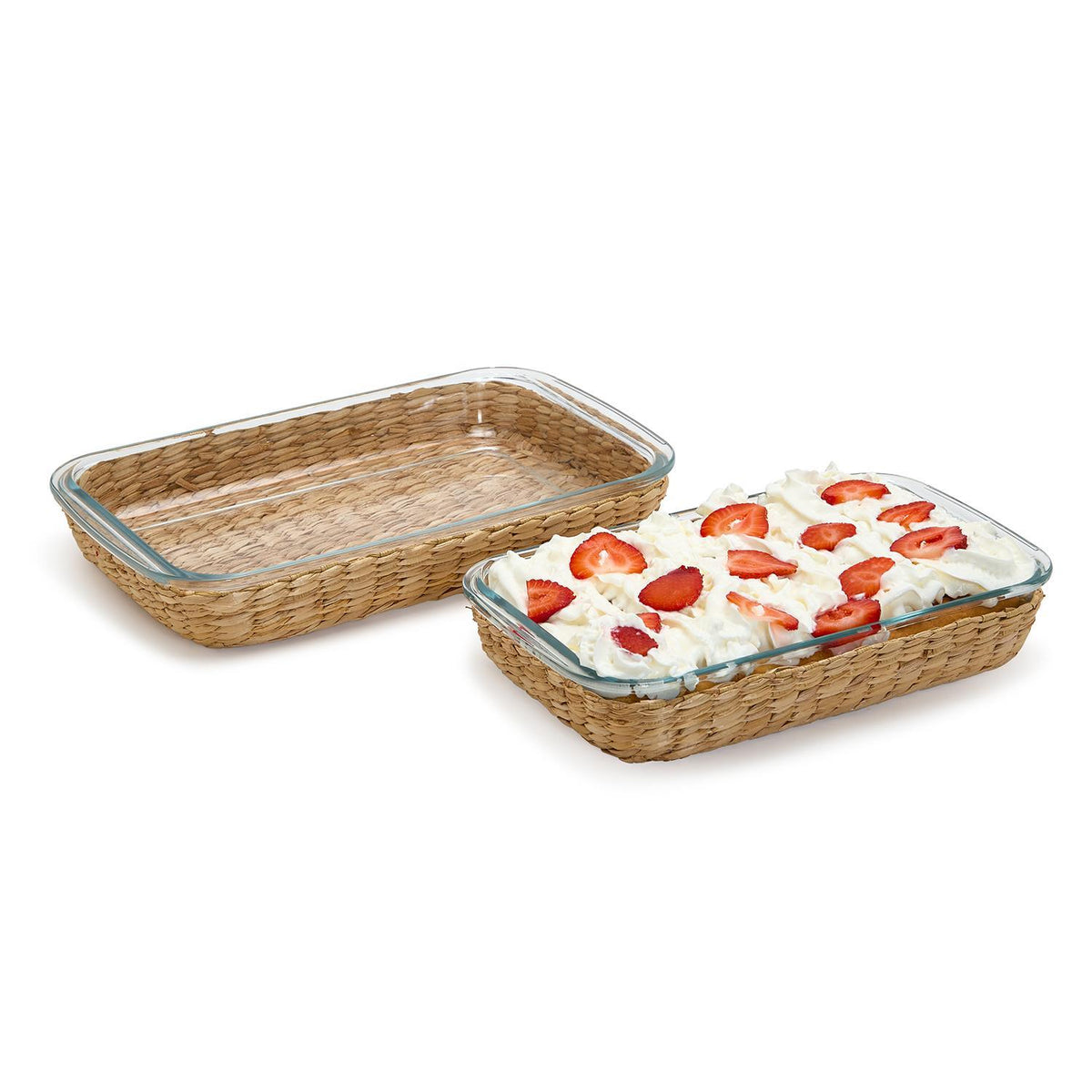 Borosilicate Glass Baking Dish, Set of 2