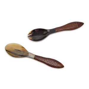 Fish Horn Servers, Set of 2