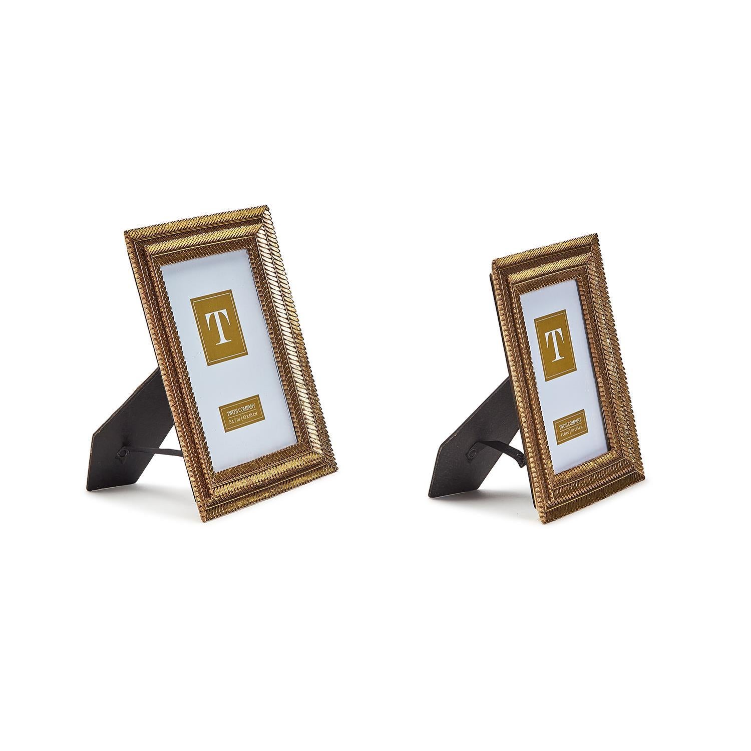 Two's Company Fern Photo Frame
