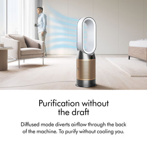 Purifier Hot + Cool De-Nox HP2 in White & Gold