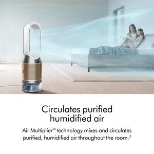 Purifier Humidify + Cool De-Nox PH2 in White & Gold