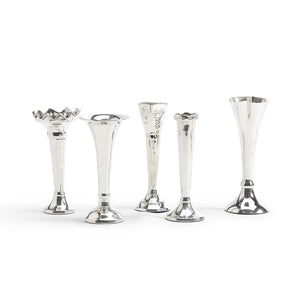 Set of 5 Single Stem Vase