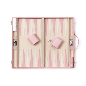 Pink Backgammon Set Game