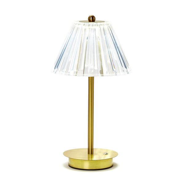 LED Cordless Table Lamp with Acrylic Shade in Gift Box