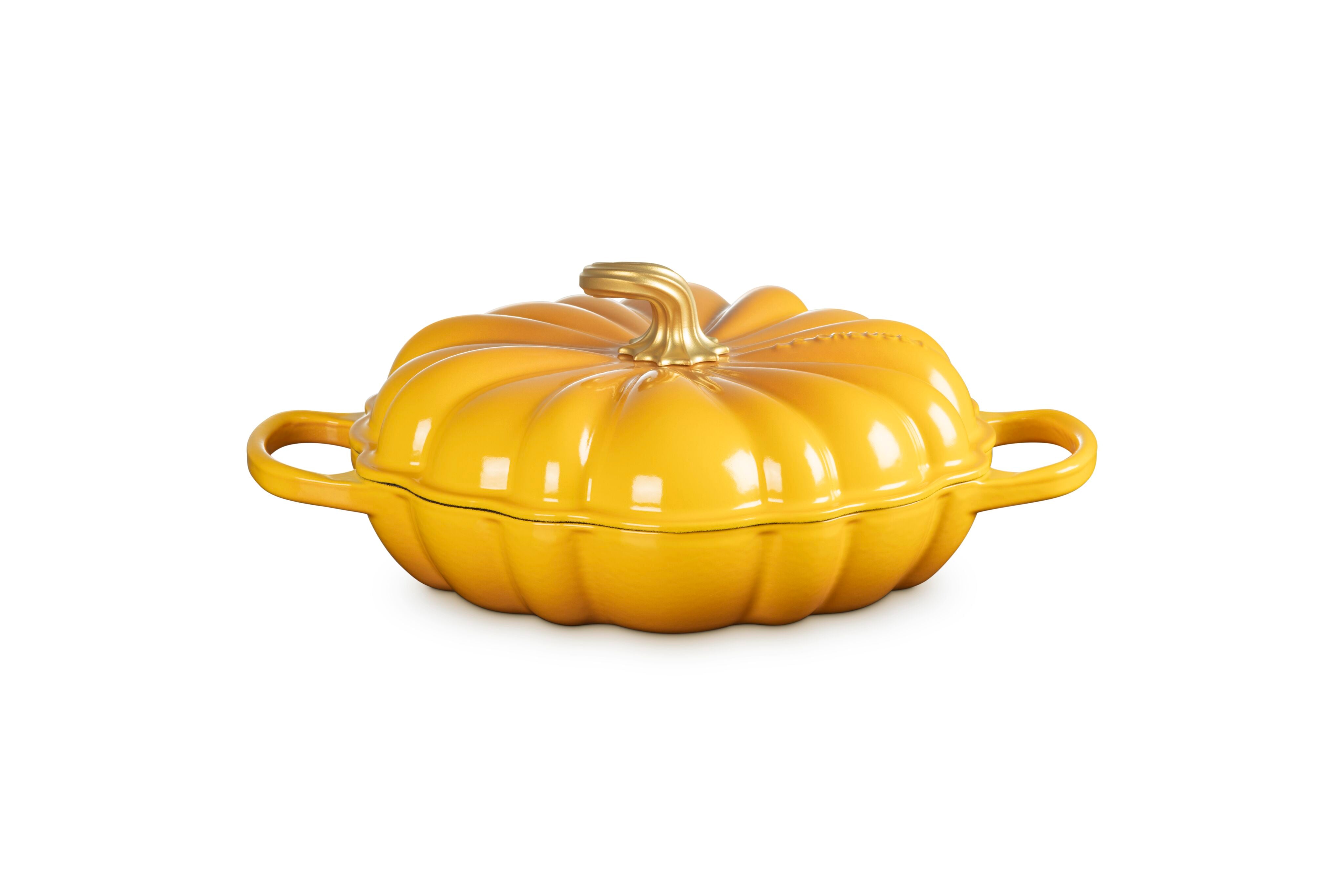 Le Creuset Signature Pumpkin Braiser, 2.75 qt., Nectar