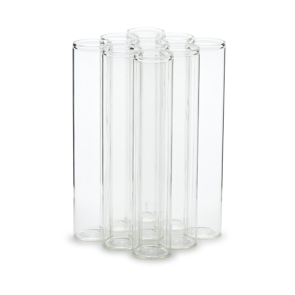 Connected Tube Flower Vase & Arranger in Gift Box, Set of 9