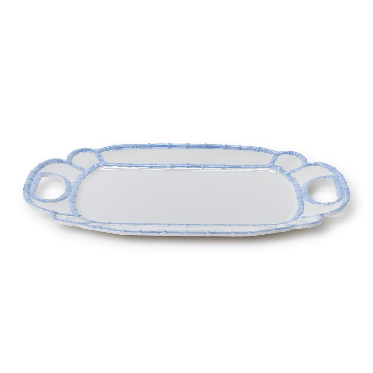 French Blue Bamboo Touch Platter