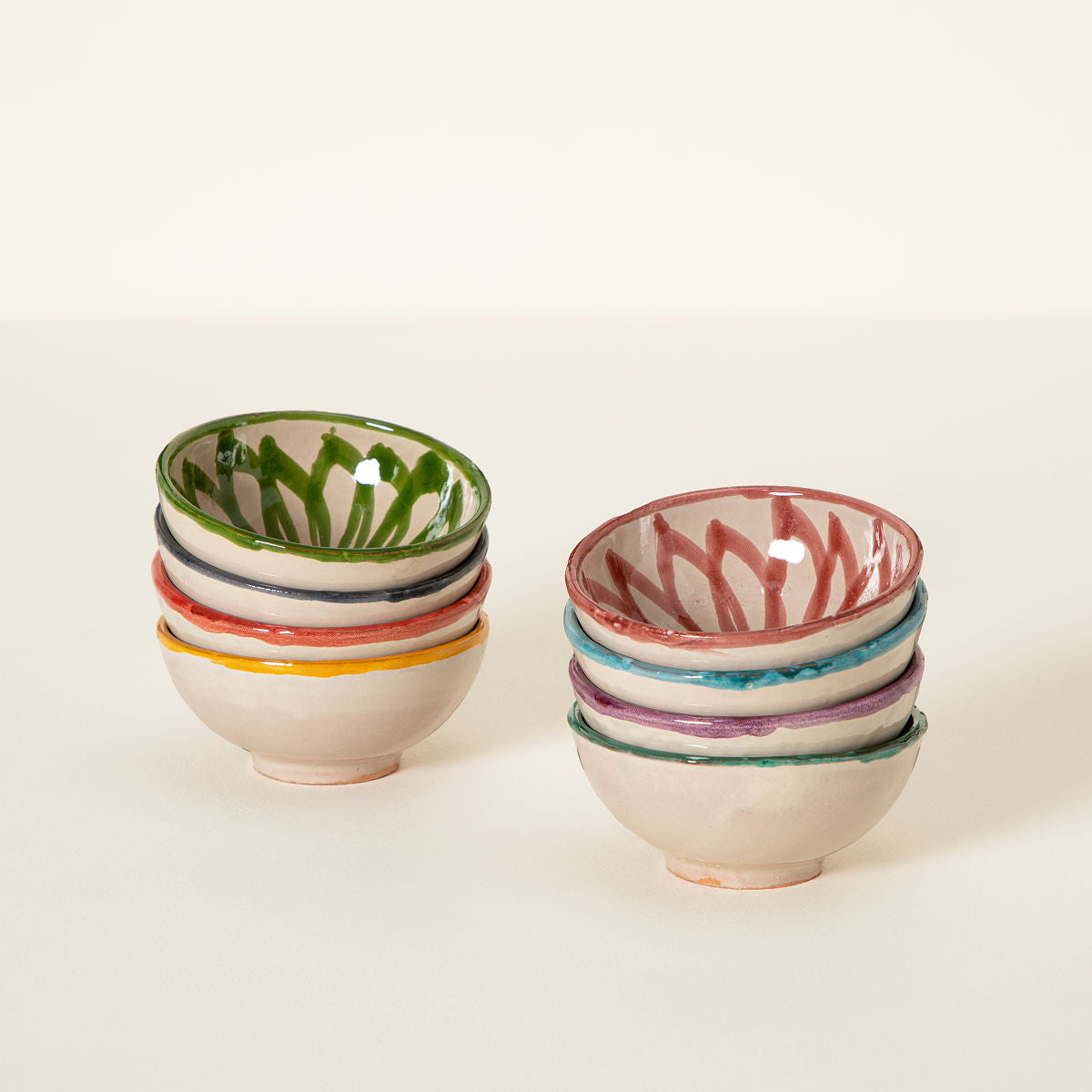 Authentic Spanish Tapas Bowls - Set of 4