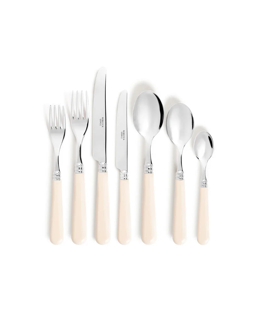 7 Piece Cutlery Set in Ivory
