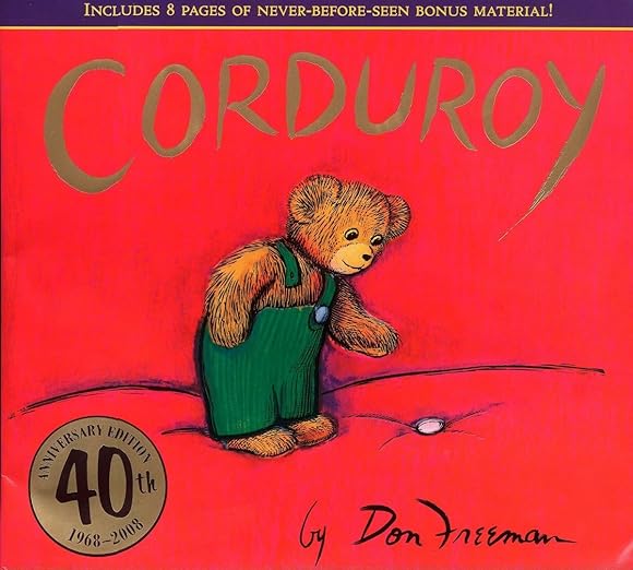 Corduroy Book