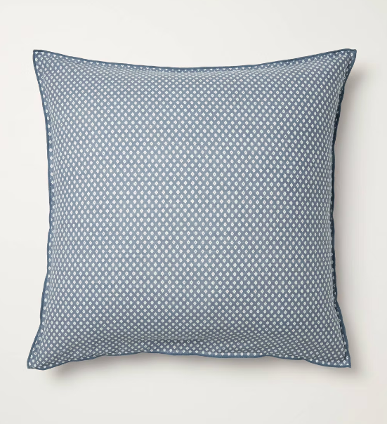 26"x26" Block Pattern Euro Square Throw Pillow - Hearth & Hand™ with Magnolia