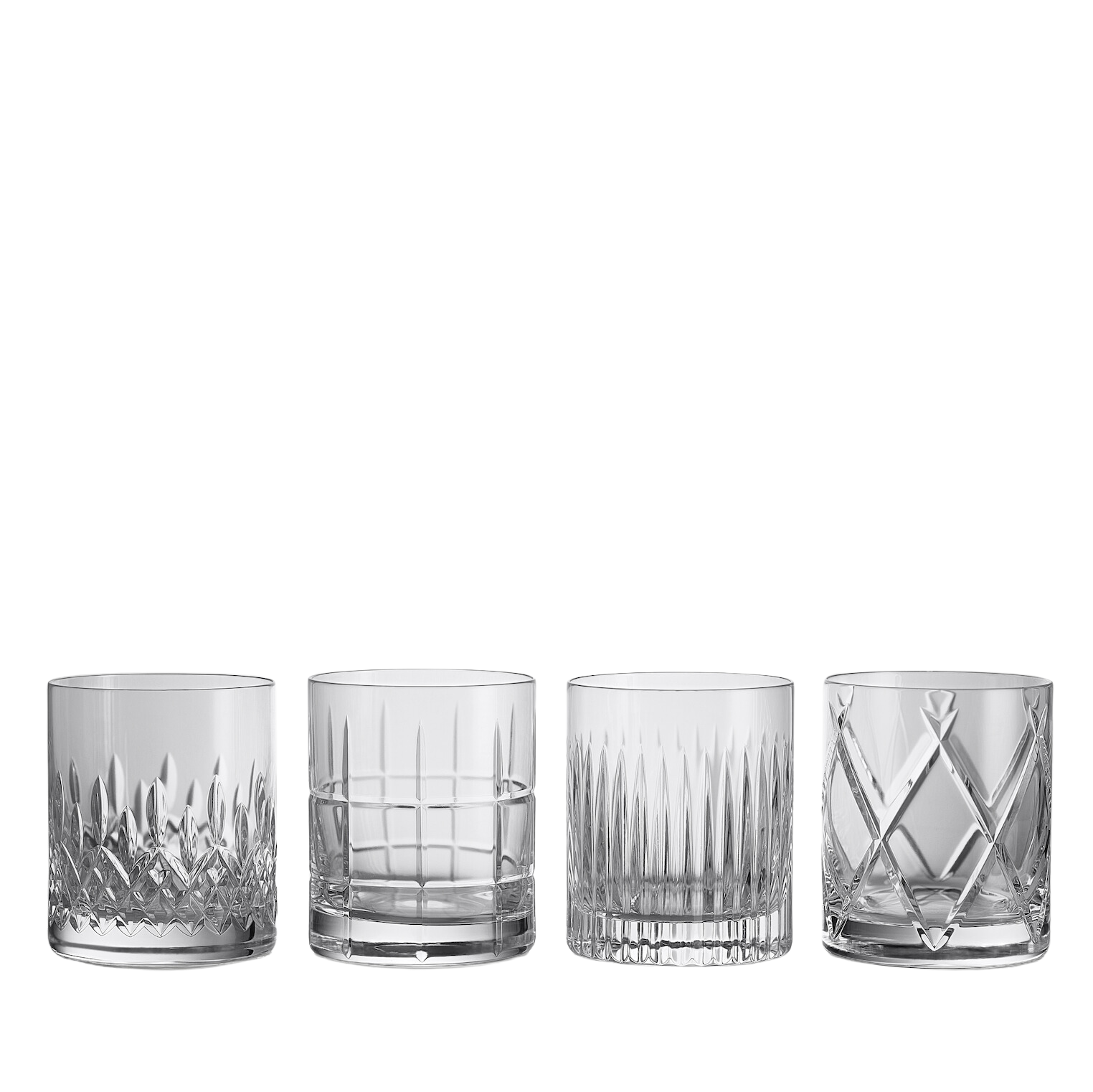 Connoisseur Mixed Double Old Fashioned, Set of 4