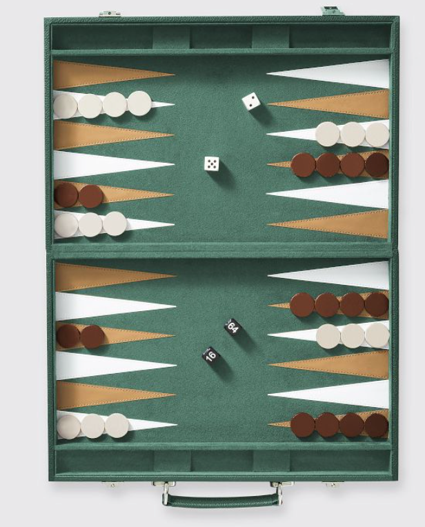 Backgammon Set (Green)