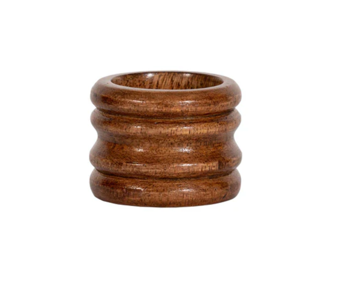 Bilbao Wood Napkin Ring