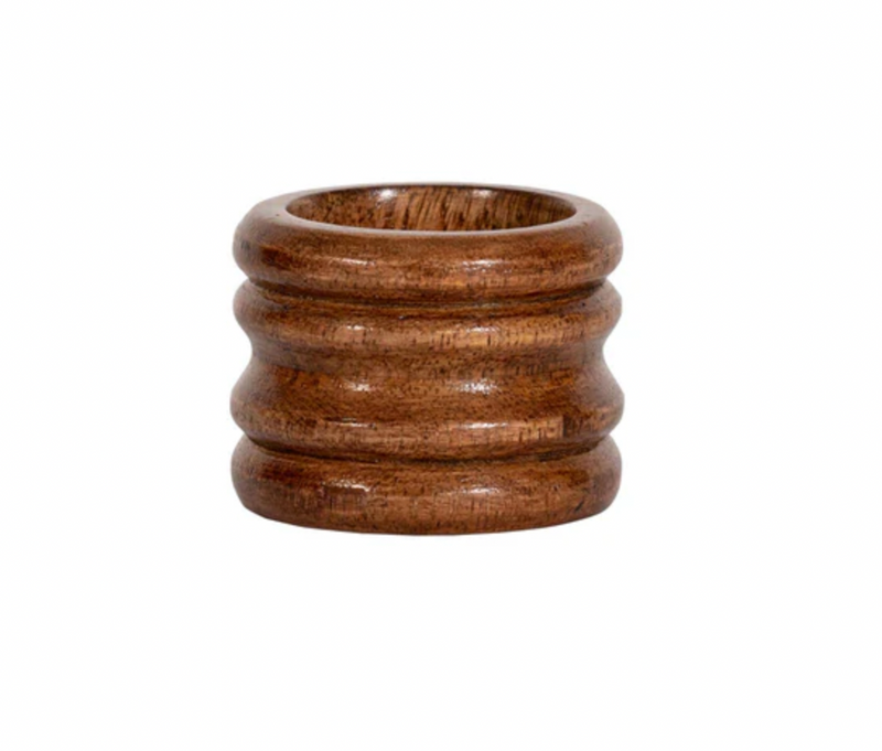 Bilbao Wood Napkin Ring