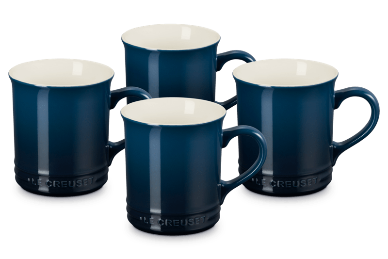 Vancouver Mug, Set of 4 in Nuit