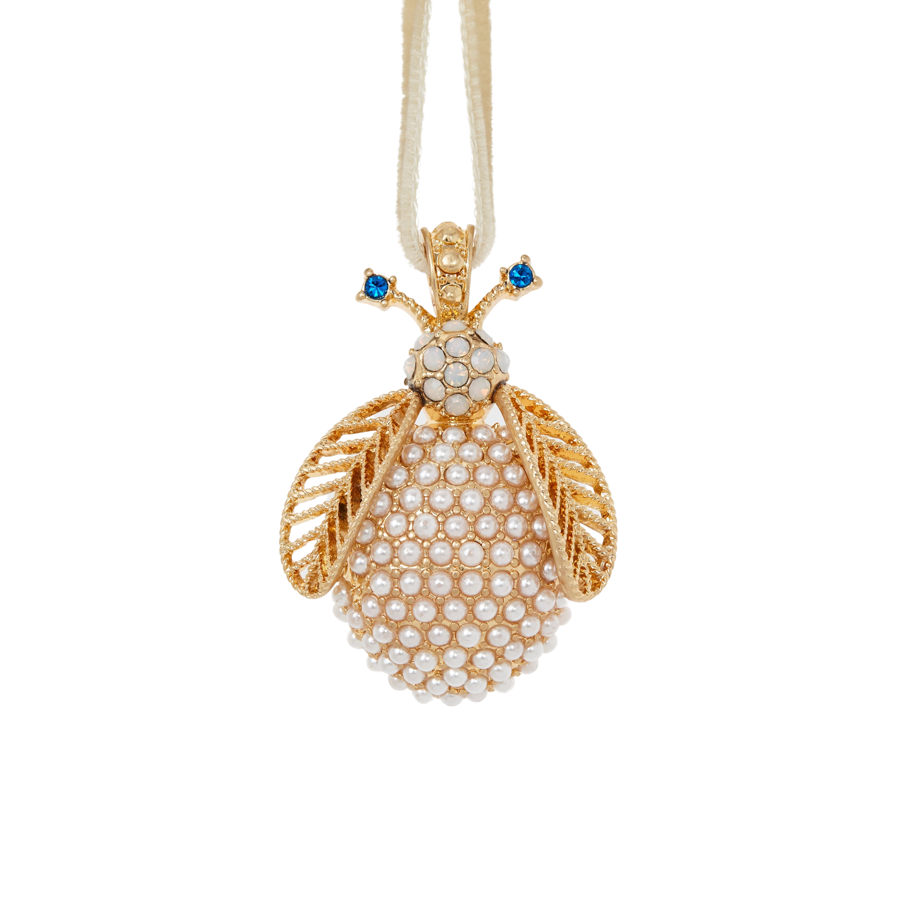 Pearl Bug Hanging Ornament