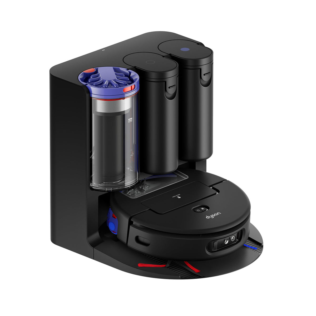 Spot+Scrub Ai Wet & Dry Robot Vacuum in Black/Blue