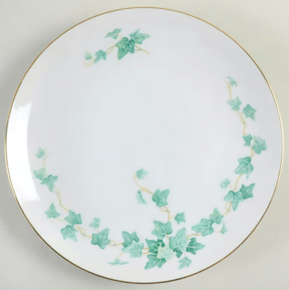 Caprice Green Dinner Plate by Sango